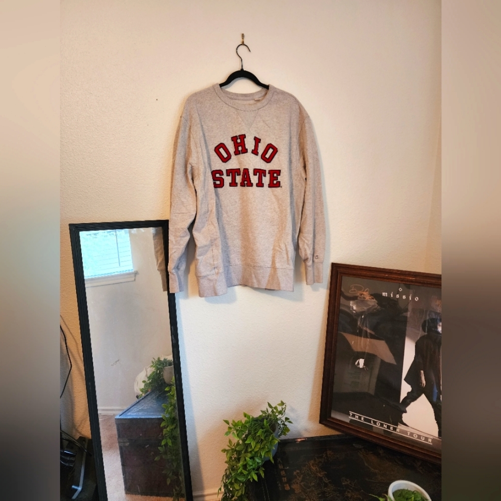 OHIO STATE UNIVERSITY Pull Over Sweater | Size: XL